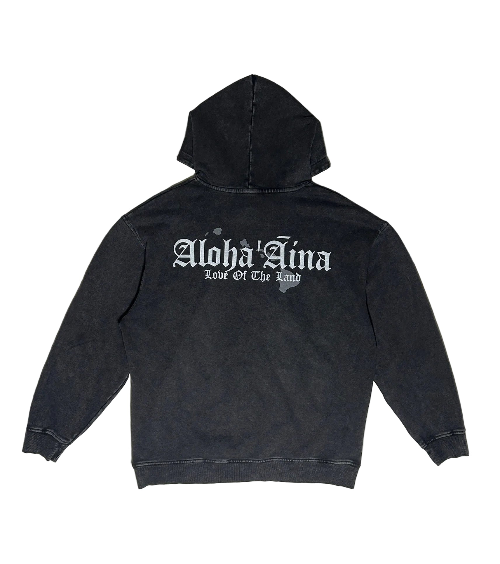 Aloha ʻĀina Acid Wash Hoodie