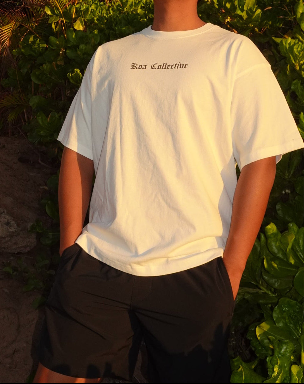 Aloha ʻĀina Enzyme Washed Tee (White)